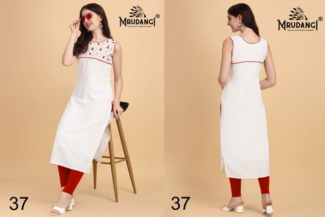 Mrudangi Noor 36 Fancy Ethnic Wear Designer Kurti Collection